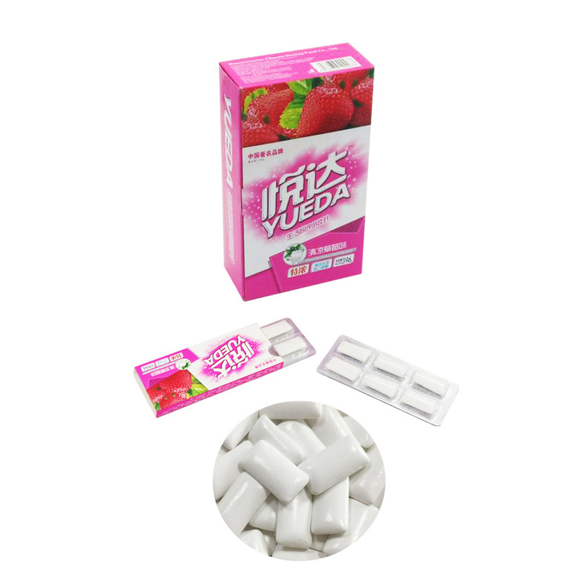 Chicles Por Mayor Strawberry Chewing Gum Tablet Bubble Gum