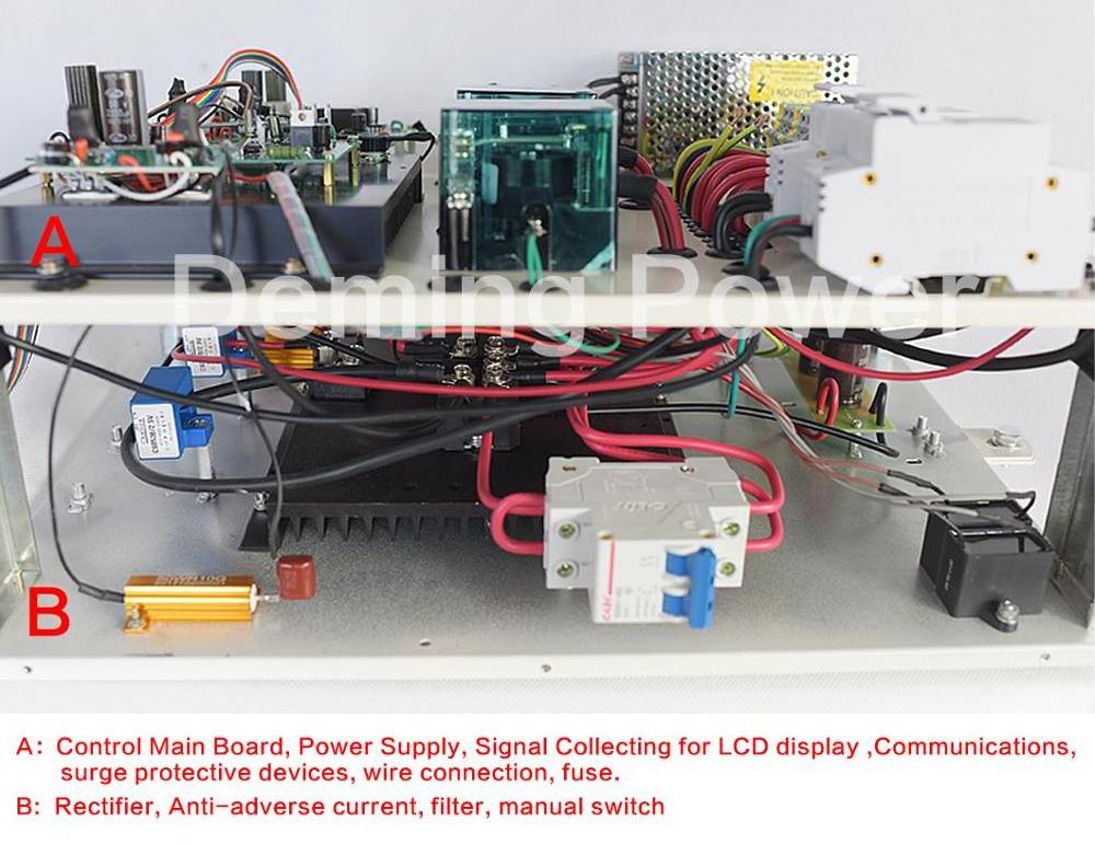 2KW 120V/220V Wind Turbine voltage regulators/stabilizers Wind Solar Hybrid Charge Controller