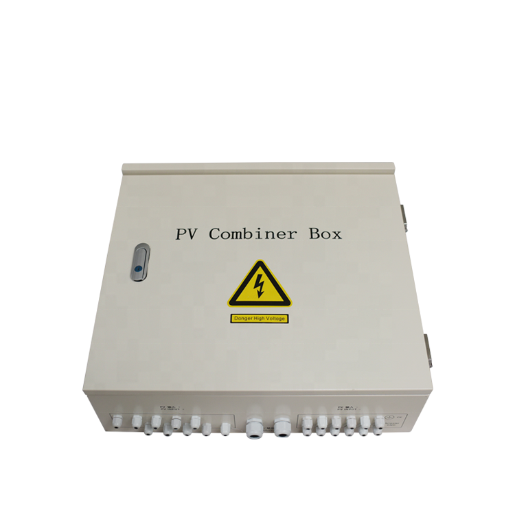 8 input 8 output combiner box PV solar junction box prices  PV array  junction box