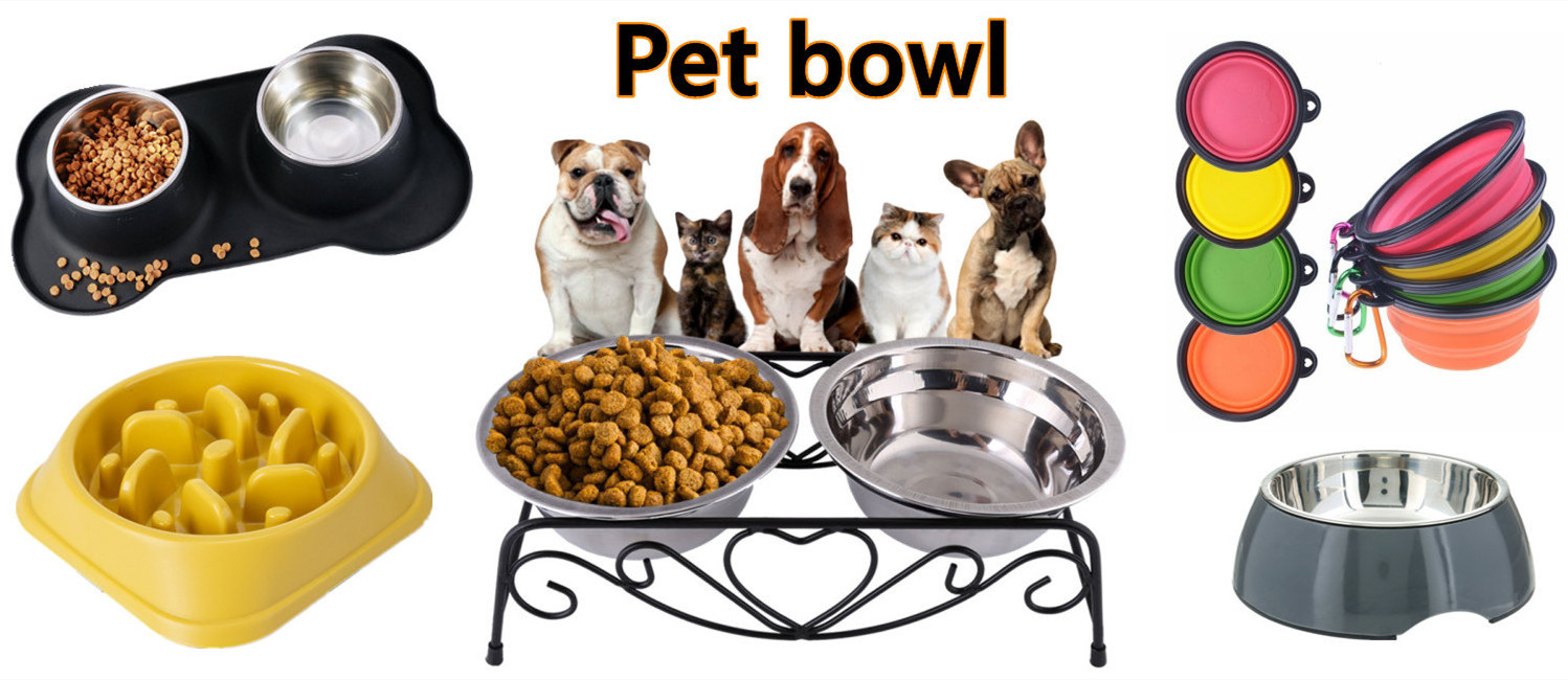 Hot Selling Custom 32/64oz Double Wall Vacuum Insulated Stainless Steel Dog Bowl Pet Feeder Bowls