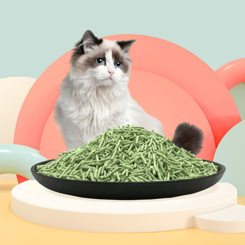 Factory Ultra Absorbent Dust Free strip shape Cat Litter Quickly Clumping Odor Control Flushable Bentonite  Tofu Cat Litter