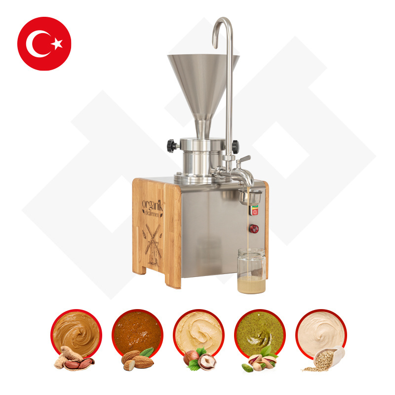 Small Restaurant and Retail Bakery Use Tahini Cashew Peanut Butter Making Machine New with Reliable Motor for Macadamia Nut