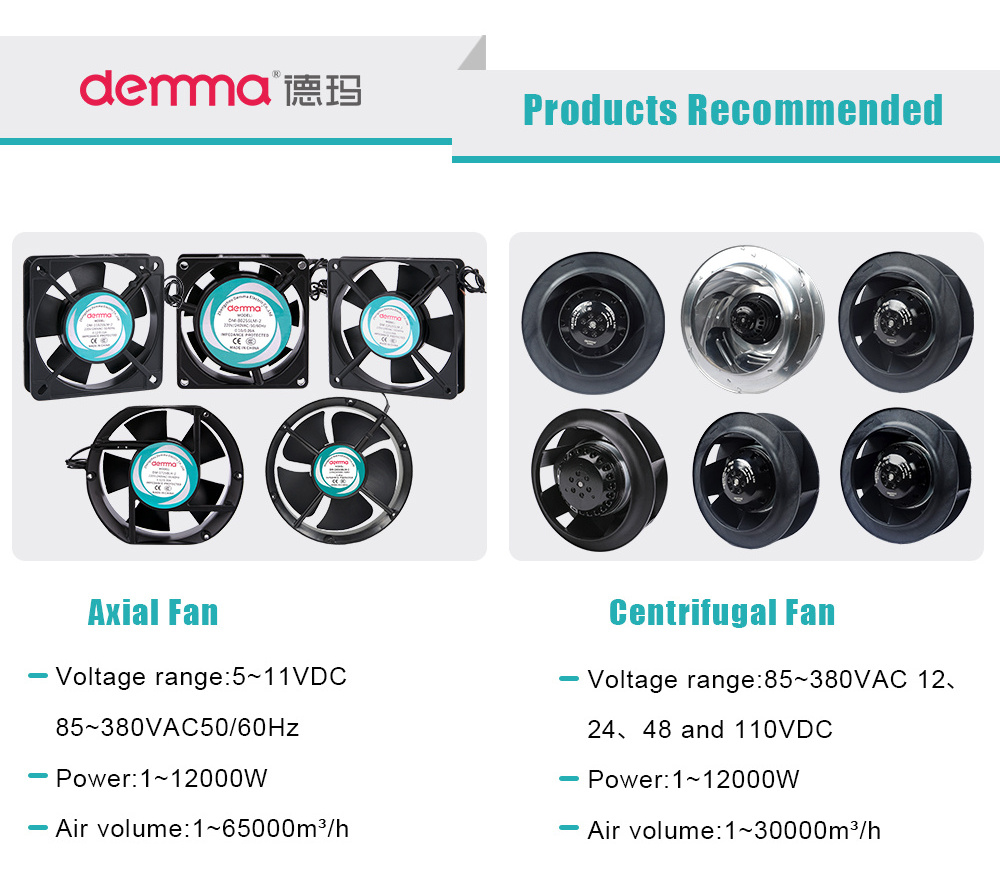 Dema Low Noise 12v Dc Mini Centrifugal Blower Fan Backward Curved Centrifugal Blower Dc Centrifugal Fan