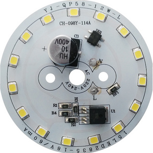 CE LVD Certified No Flickering 110lm/W White SMD Plate AC Lighting 2835 SMD led module for LED Bulb Light