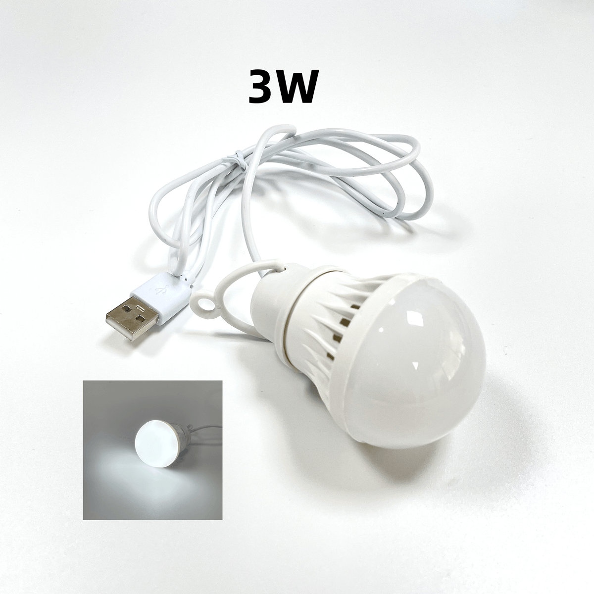 High Luminance Portable Hanging G50 Outdoor Camping Lamp Led USB Bulb Rechargeable 3 W Smart Bulb