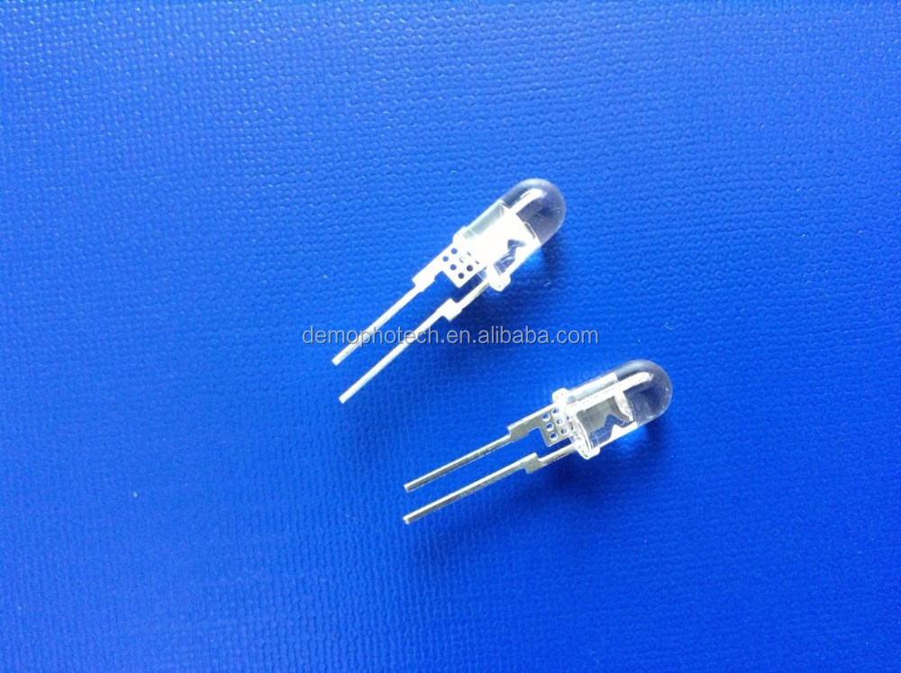 Factory Wholesale Transparent Round Head Thru Hole 0.5W High Power 5mm UV LED Diode