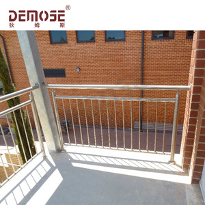 metal wire steel railings for outdoor balcony/terrace stainless steel pipe railing design