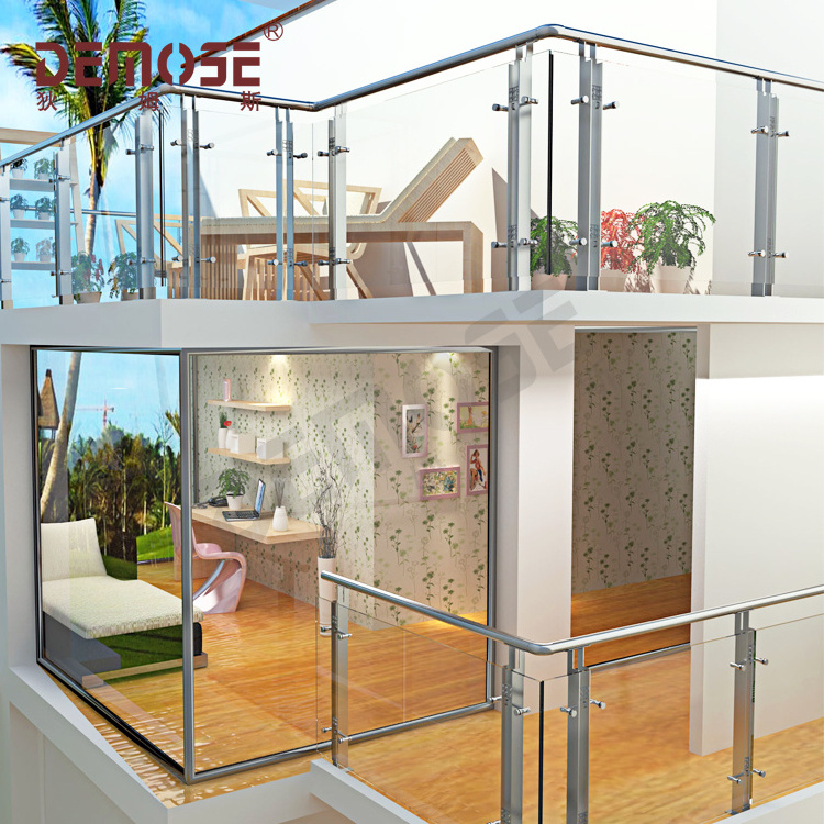 demose plexiglass railing for balcony