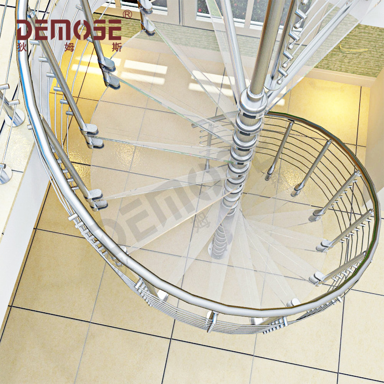 used glass spiral staircase for sale