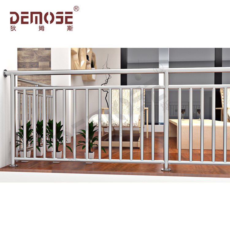 metal wire steel railings for outdoor balcony/terrace stainless steel pipe railing design