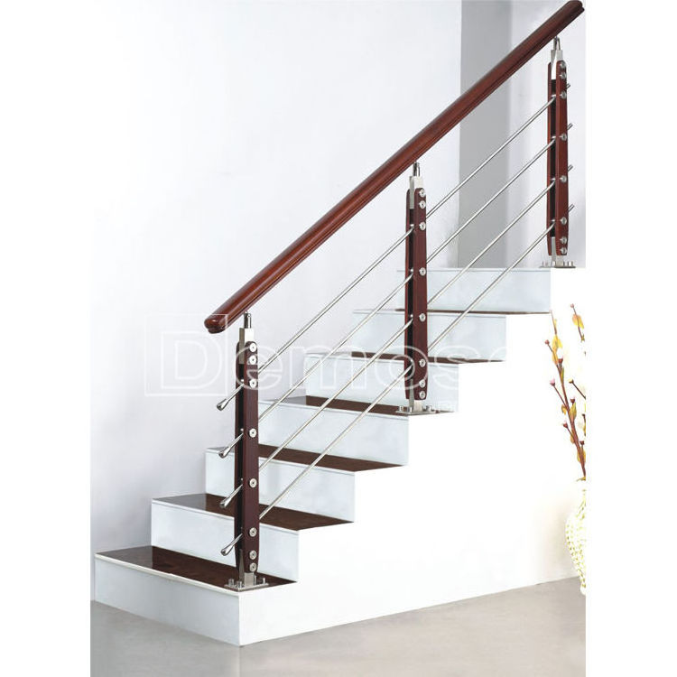 China factory direct sale 304 316 stainless steel square pipe railing design