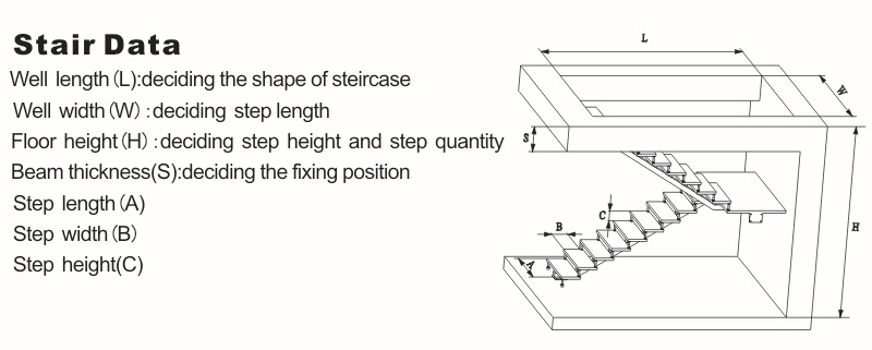 outdoor steel emergency stairs/ fire escape staircase