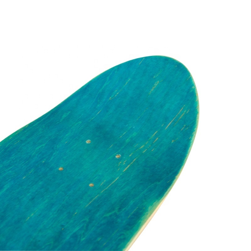 wholesale custom printed blank new wooden skateboard longboard decks