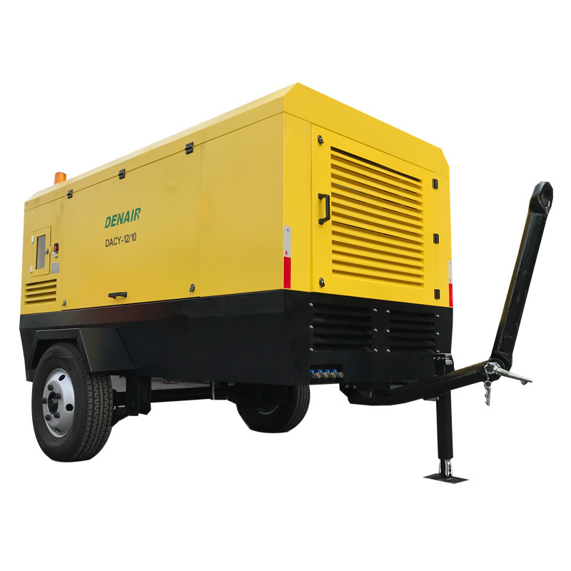 185cfm 7bar Diesel Portable Air Compressor 25 Kw 367 Cfm For Sale