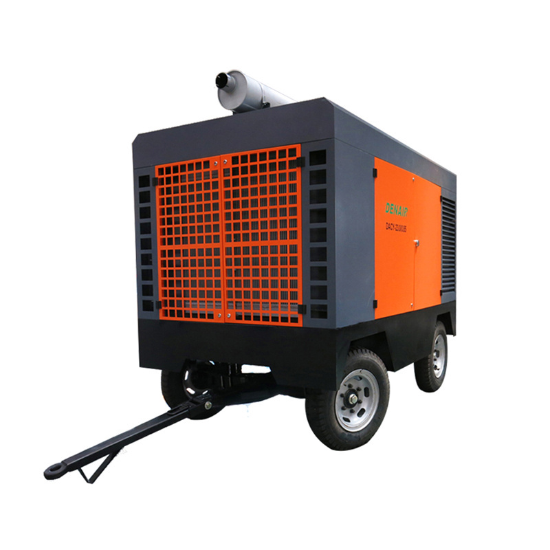 High Pressure 30 bar Diesel Engine Driven Air Compressor