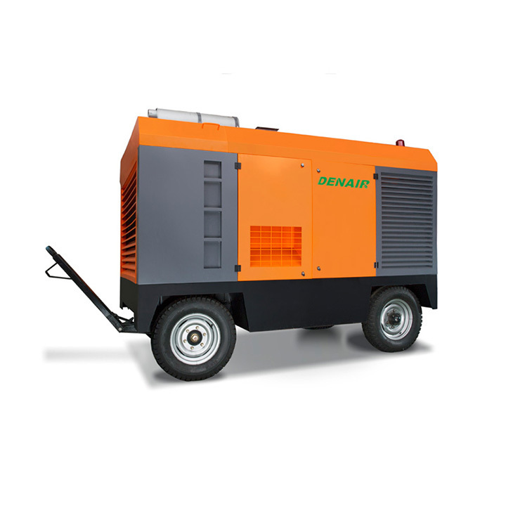 21Bar Portable Movable Air Compressors For Well Mine Drilling Rigs