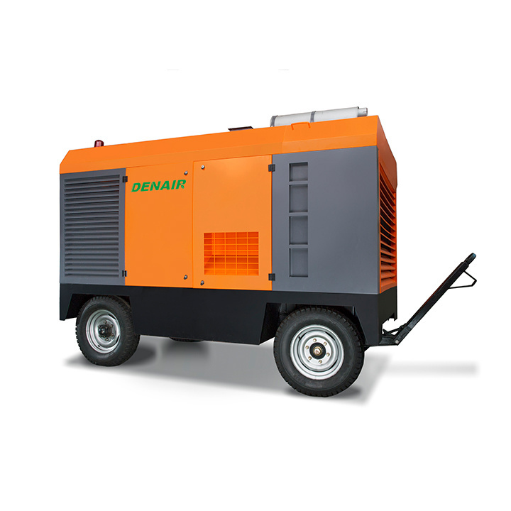 21Bar Portable Movable Air Compressors For Well Mine Drilling Rigs