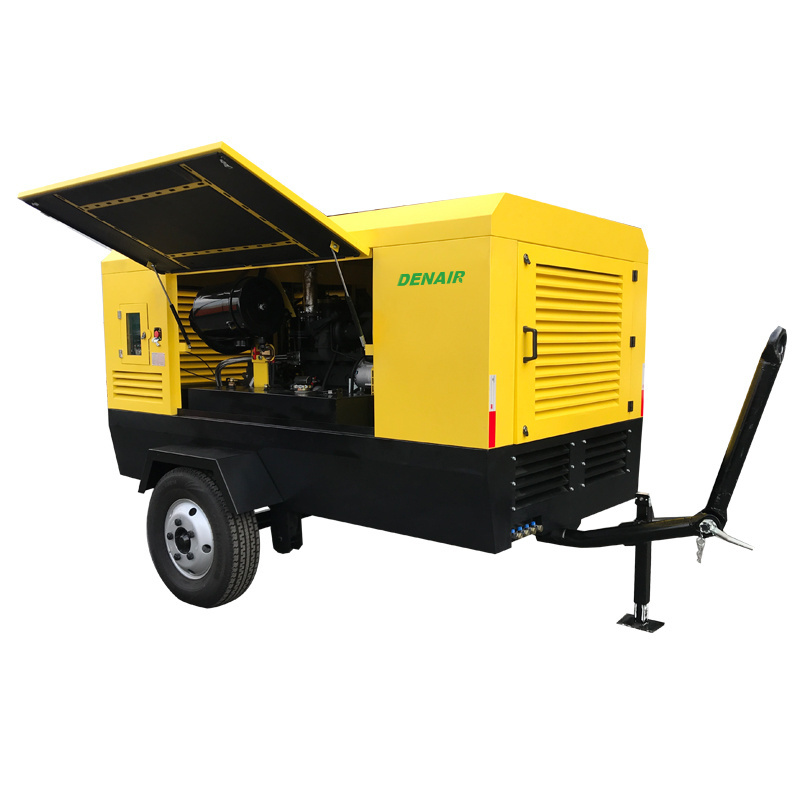 185cfm 7bar Diesel Portable Air Compressor 25 Kw 367 Cfm For Sale