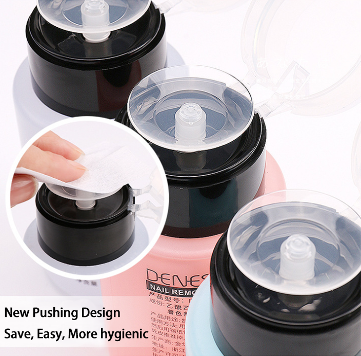 Hot Selling Pushing Design Non Acetone Ultra-Powerful Nail Removal Enamel Nail Polish Remover