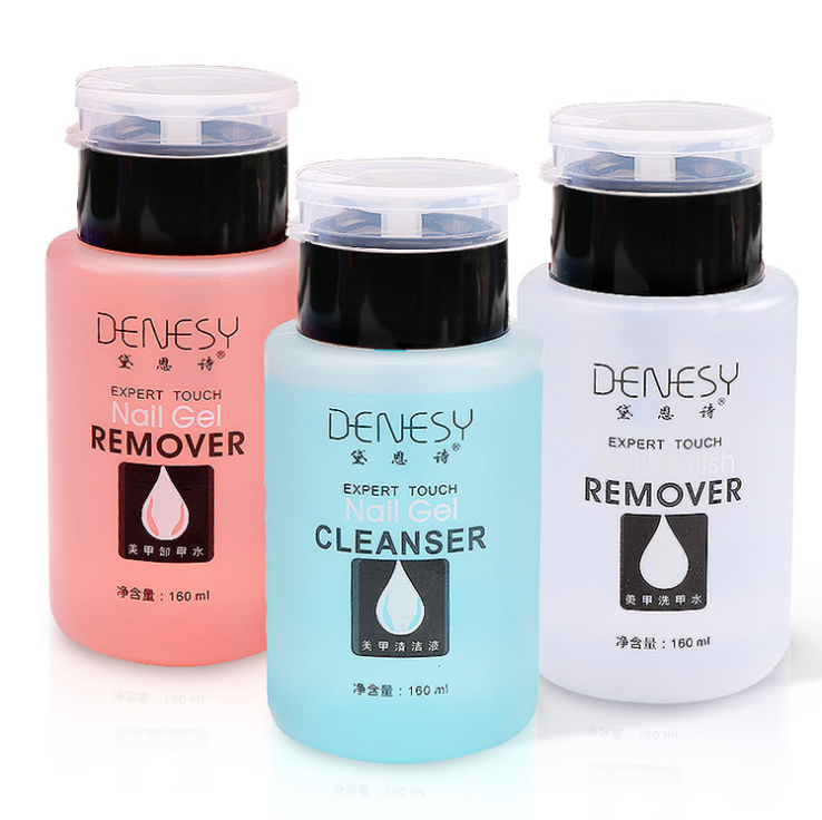 Hot Selling Pushing Design Non Acetone Ultra-Powerful Nail Removal Enamel Nail Polish Remover