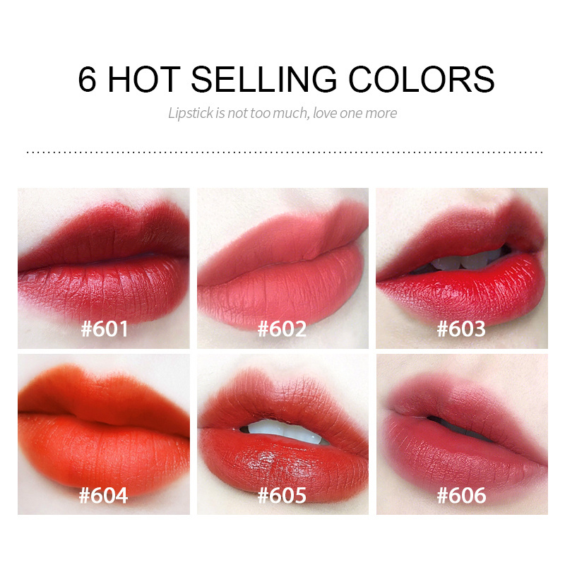 MAXFINE OEM Carved Lipstick Matte Cheap Moisten Matte Private Label Chinese Style Lipstick For Daily Makeup