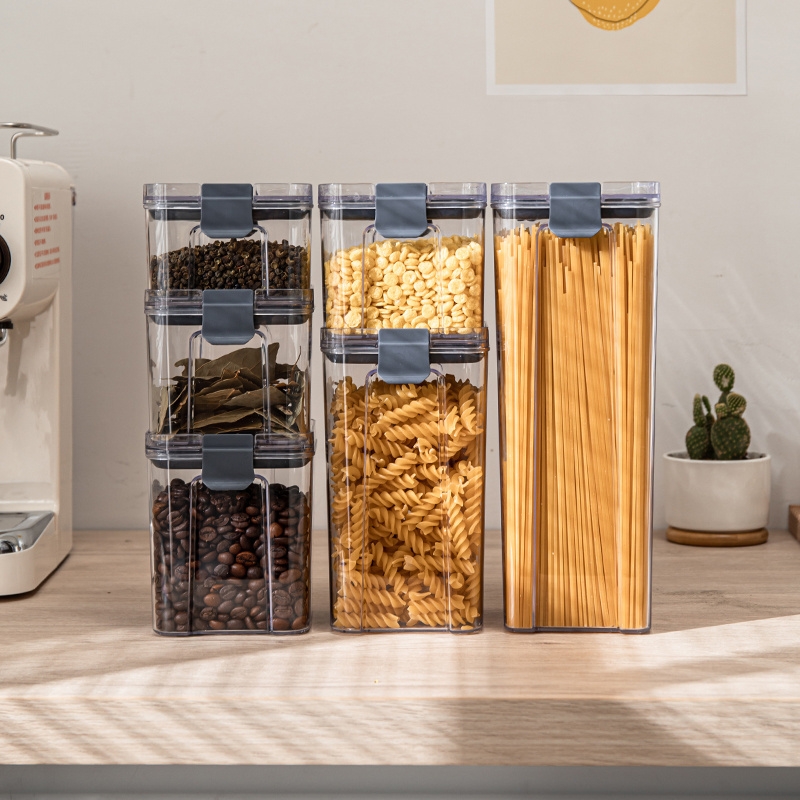 Wholesale High Quality Cereal Storage Bottle & Jars Set Airtight Food Storage Containers