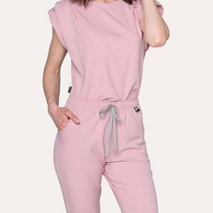 Top Quality New Design Hospital Uniforms Medical Scrubs Nurse Sleeveless Style For Women