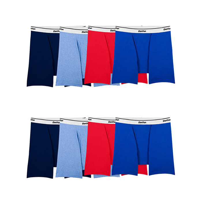 Fashion Style Comfortable Cotton Men's Boxer Shorts Underwear Men Boxer Briefs plus size