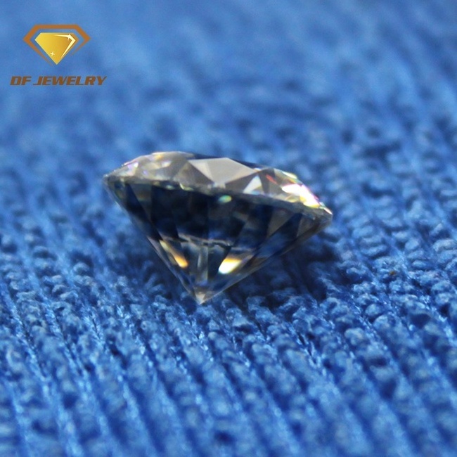 Wholesale GRA 1ct 1.5ct 2ct 3ct loose moissanite diamond D moissanite stone