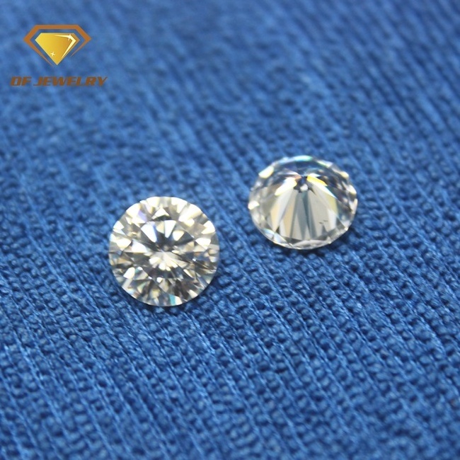 Wholesale GRA 1ct 1.5ct 2ct 3ct loose moissanite diamond D moissanite stone