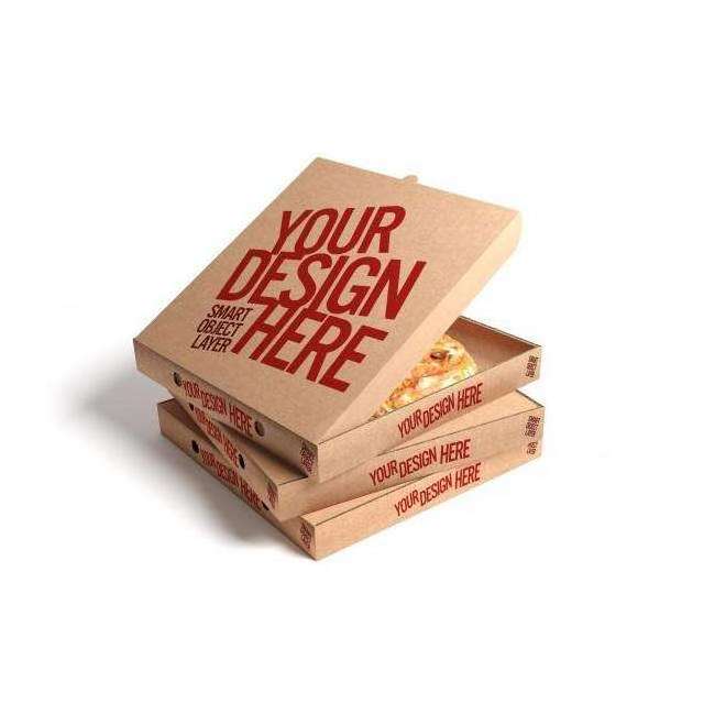 Pizza shipping box packaging carton cheap price biodegradable 10 12 13 14 inch pizza packing delivery box supplier for pizza