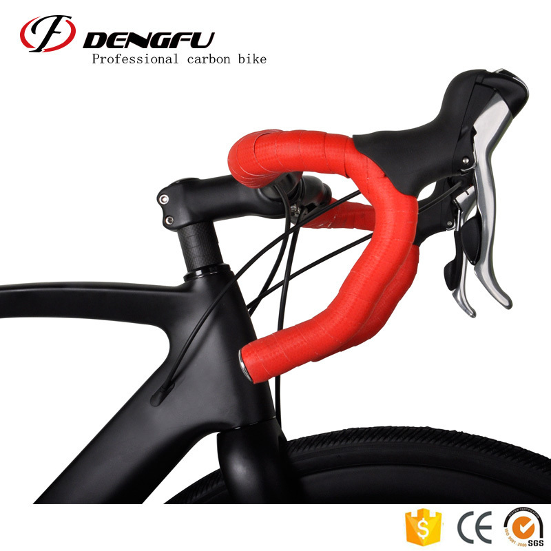 DENGFU Hot sale men's carbon bicycle disc complete carbon roadbike frame disc brake sport bikes