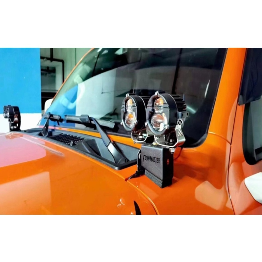 4X4 Offroad A-pillar double-layer lamp bracket Mount Brackets LED Light Bar Work Lights for Tank 300