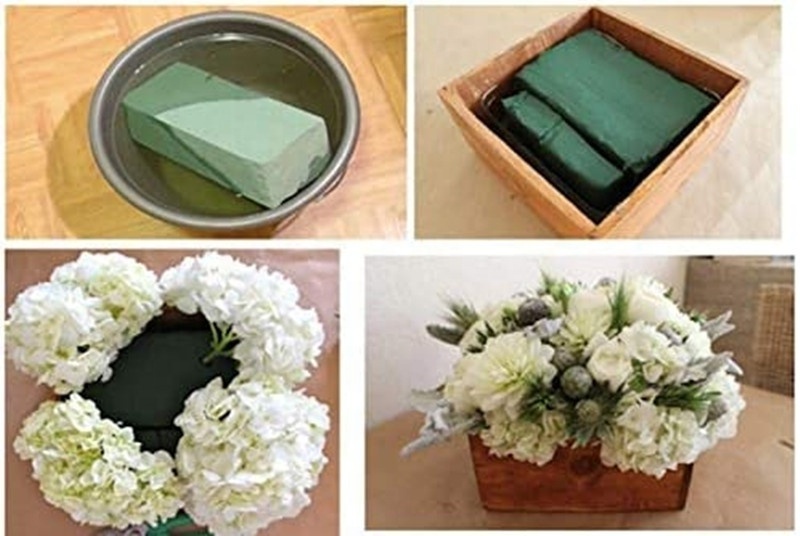 Hot Selling Round Floral Foam,Wet Florist Foam Block Flower Arrangement Supplies for Craft