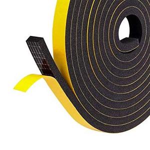 EPDM Rubber Draught Seal and Foam for Window or Door Adhesive Foam Sealing Strip