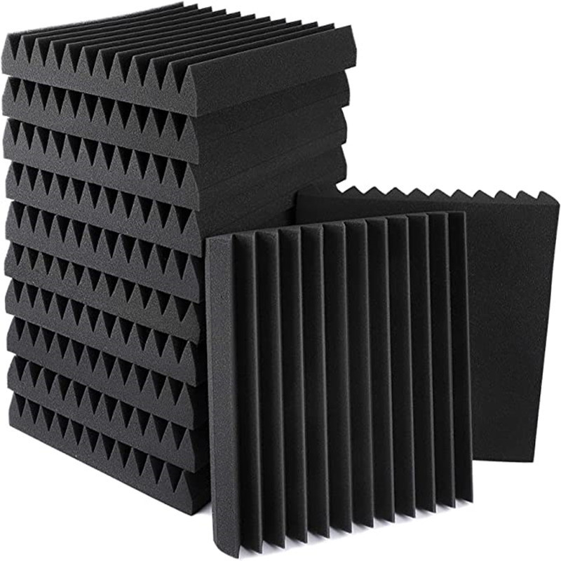 wholesale home office wall ceiling Studios KTV high density wall sound proof wedge acoustic foam panels acoustic foam