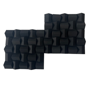 Fireproof Noise Reduction Music Recording Studio Soundproofing Wall Panel Self Adhesive  Acoustic foam panel