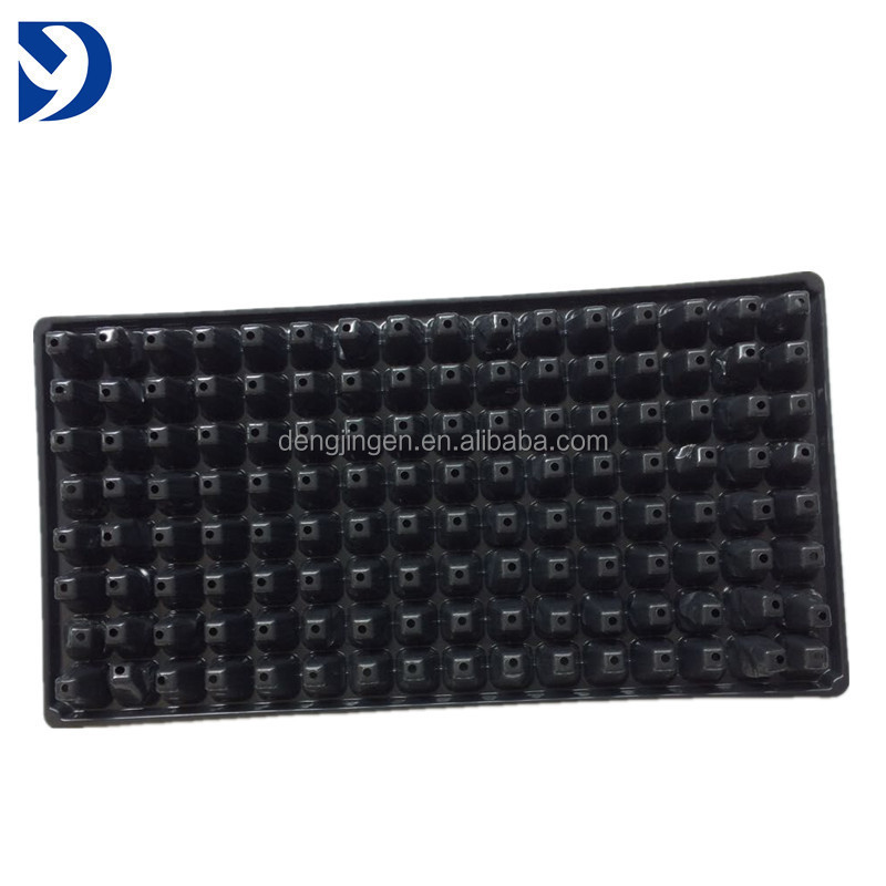 Cells Black PS Material Plug Type Plastic Plant growing Nursery Seed germination starting Tray