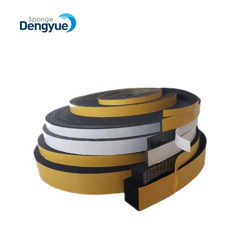 EPDM Rubber Draught Seal and Foam for Window or Door Adhesive Foam Sealing Strip