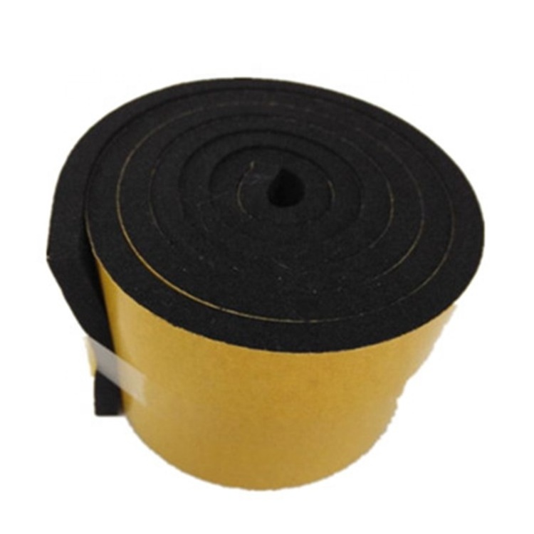 Soundproof self adhesive epdm foam seal door bottom sealing strip guard for home