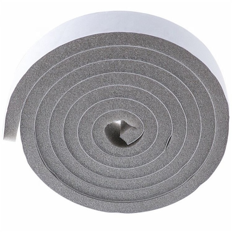 double sided sticky sound insulation windshield rubber seal strip  air conditioner PU foam tape