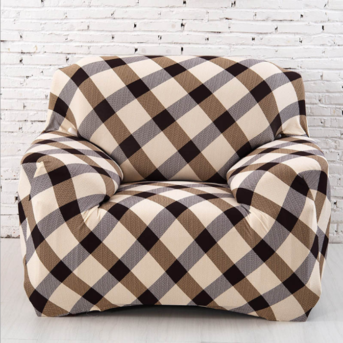 fashion design protective single-seat  elastic sofa cover