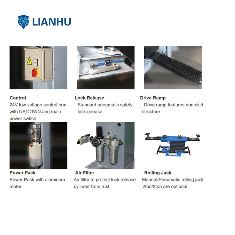 automotive lift used  4 post vehicle lift