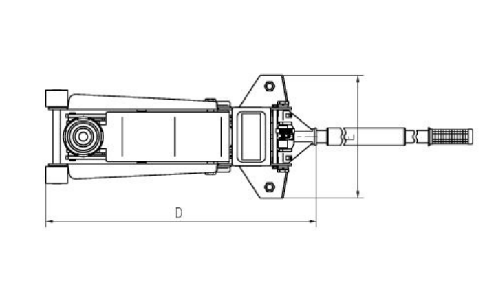 Dengshu Already in stock car repair floor jack aluminum floor jack