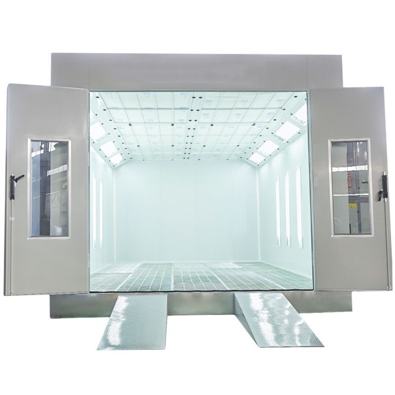 Dengshu CE certificated factory price car paint room/auto spray painting booth oven