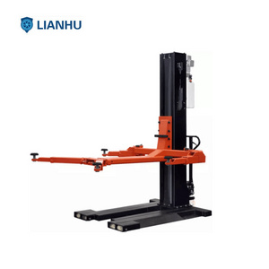 Movable single post lifter 1 post car lift  2.5T  Elevador de un solo poste 6000 lb Capacity Mobile Single Column Lift