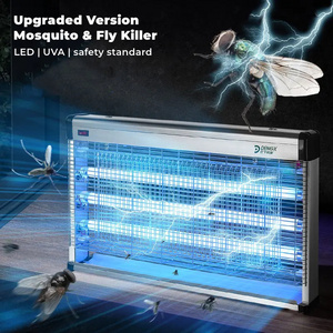 upgrade version EMC quality 365nm UVA LED mosquito fly killer lamp commercial bug zapper for farm