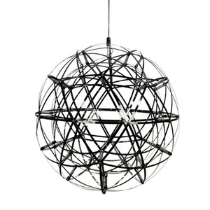 2022Modern Luxury Spark Chandelier Indoor Firework Ball Shape Lighting New LED Star Hanging Light Fixture