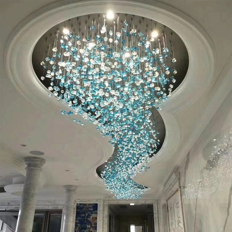 Custom Large Project Modern Hotel Lobby Villa Restaurant Decoration Chandeliers & Pendant Lights