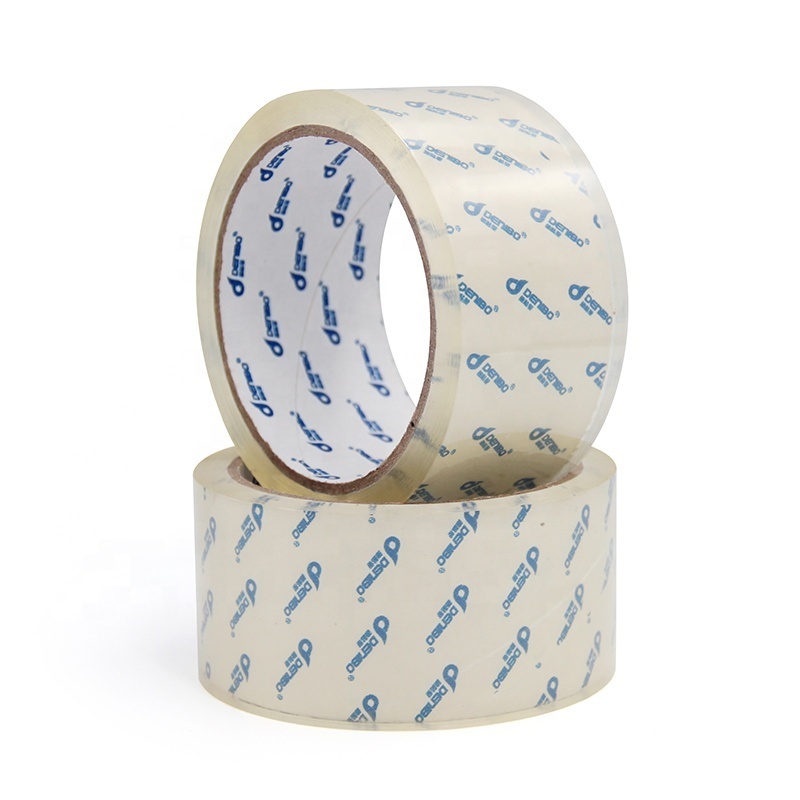 DENIANBAO Adhesive Packing Tape / OPP Super Strong Clear Tape Bopp Water Basic Glue Customized Acrylic Waterproof Offer Printing